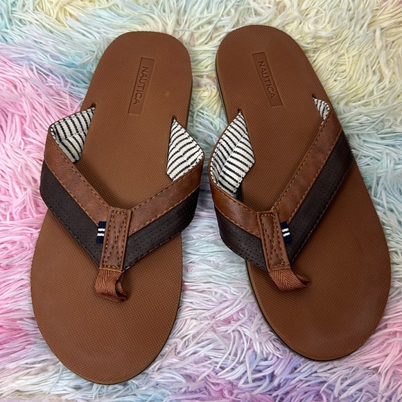 Nautica Other - Nautica Simple Leisure Slip On Flip Flops Sandals M